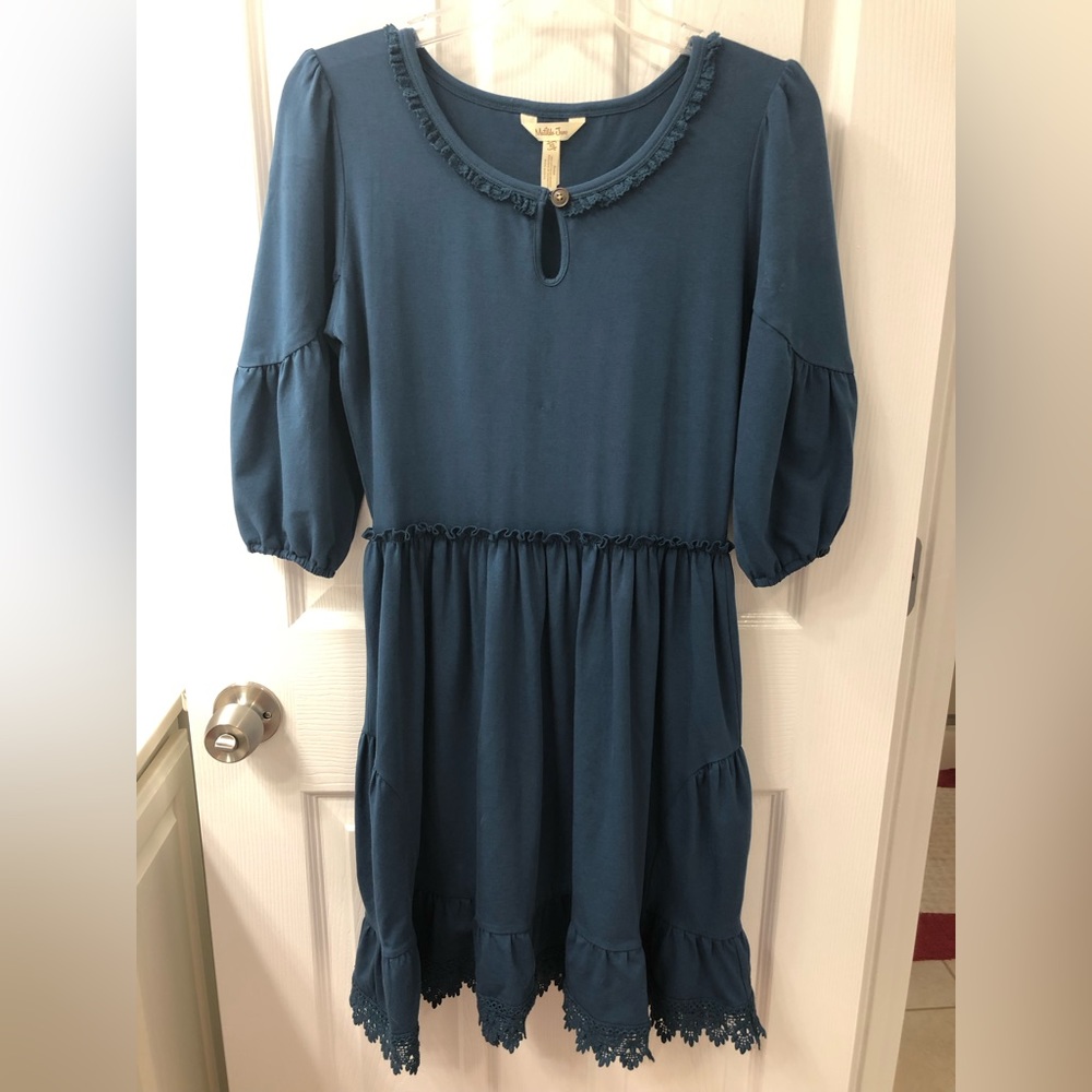 Matilda Jane navy blue dress, XS